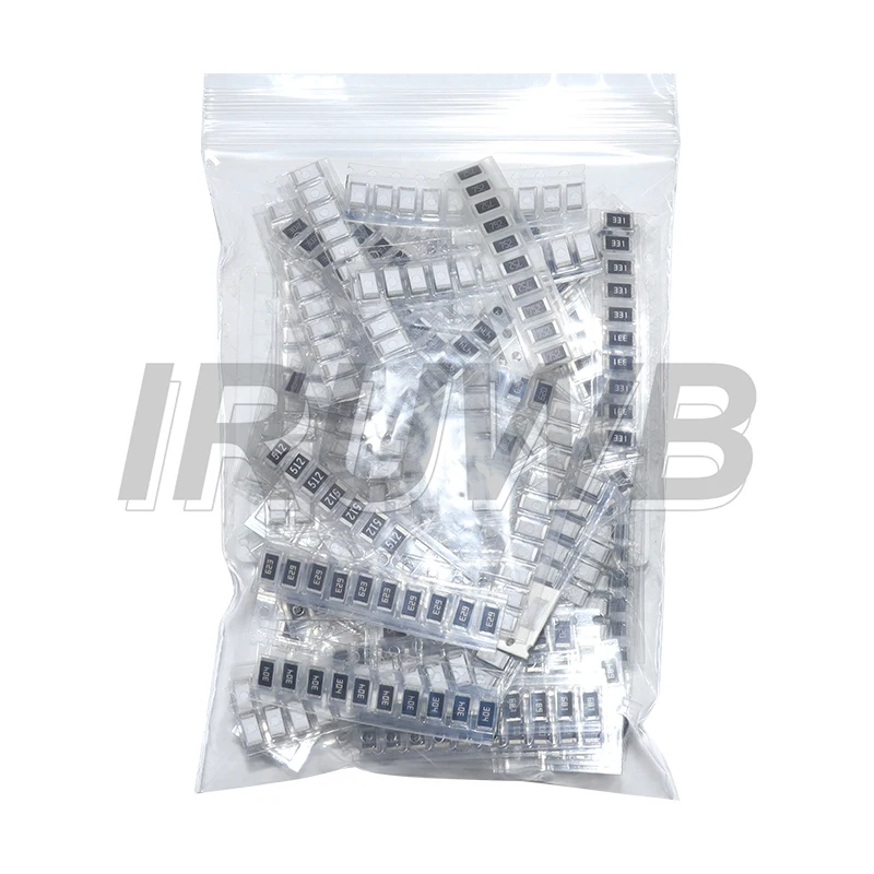 800pcs 80values 2010 5% SMD Chip Resistor Assorted Kit Resistance Sample Set 10R - 910K Ohm
