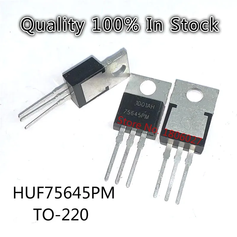 Send free 20PCS HUF75645PM 75645PM  TO-220  New original spot selling integrated circuits