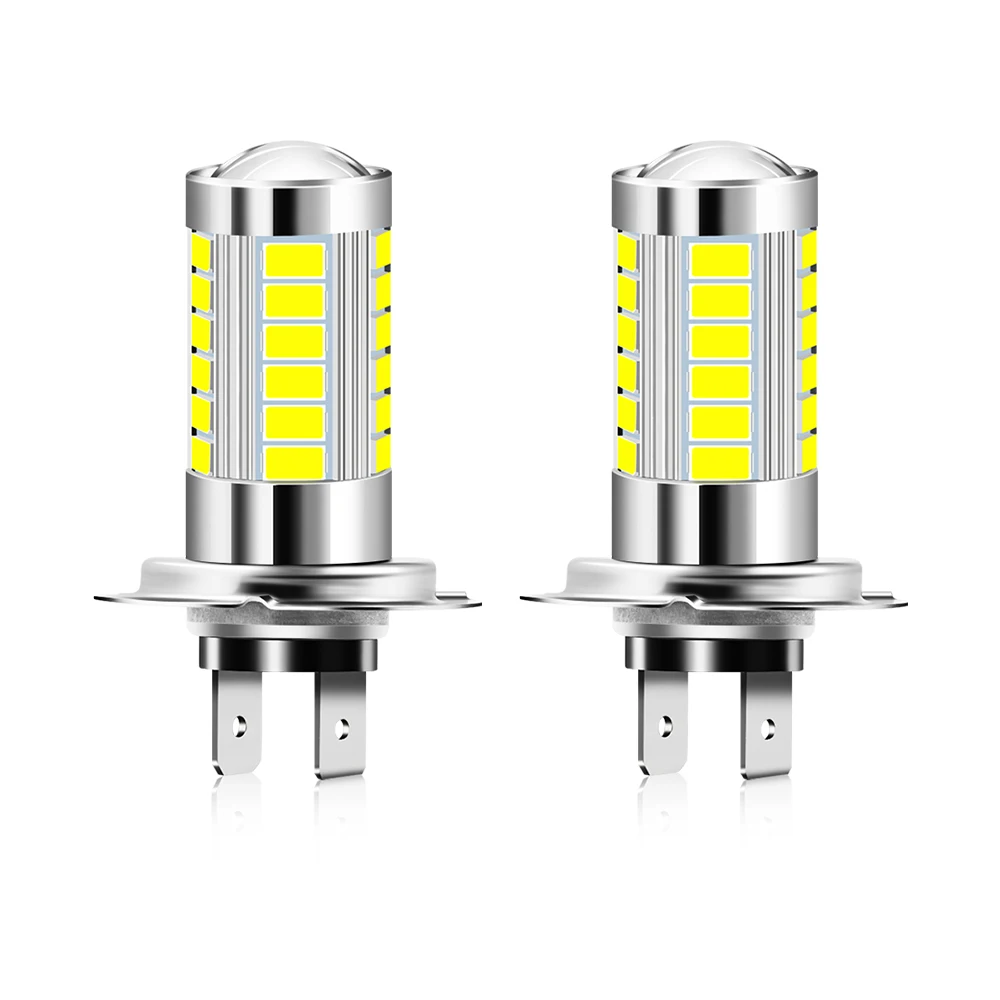 2PCS Car LED Lamp H7 Fog Light Super Bright Bulbs for Great Wall Poer 2021 M4 Voleex C30 Havals H3 G400 850w