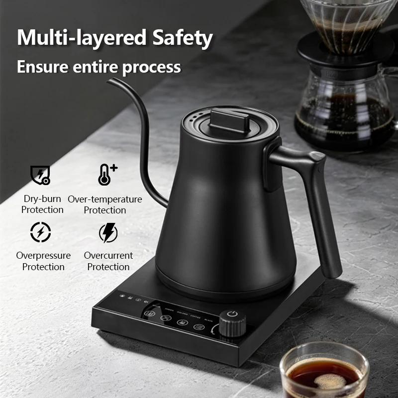 electric-gooseneck-kettle-900ml-hand-brew-coffee-tea-1000w-pot-smart-teapot-temperature-control-pot-rapid-heating-kettle-220v