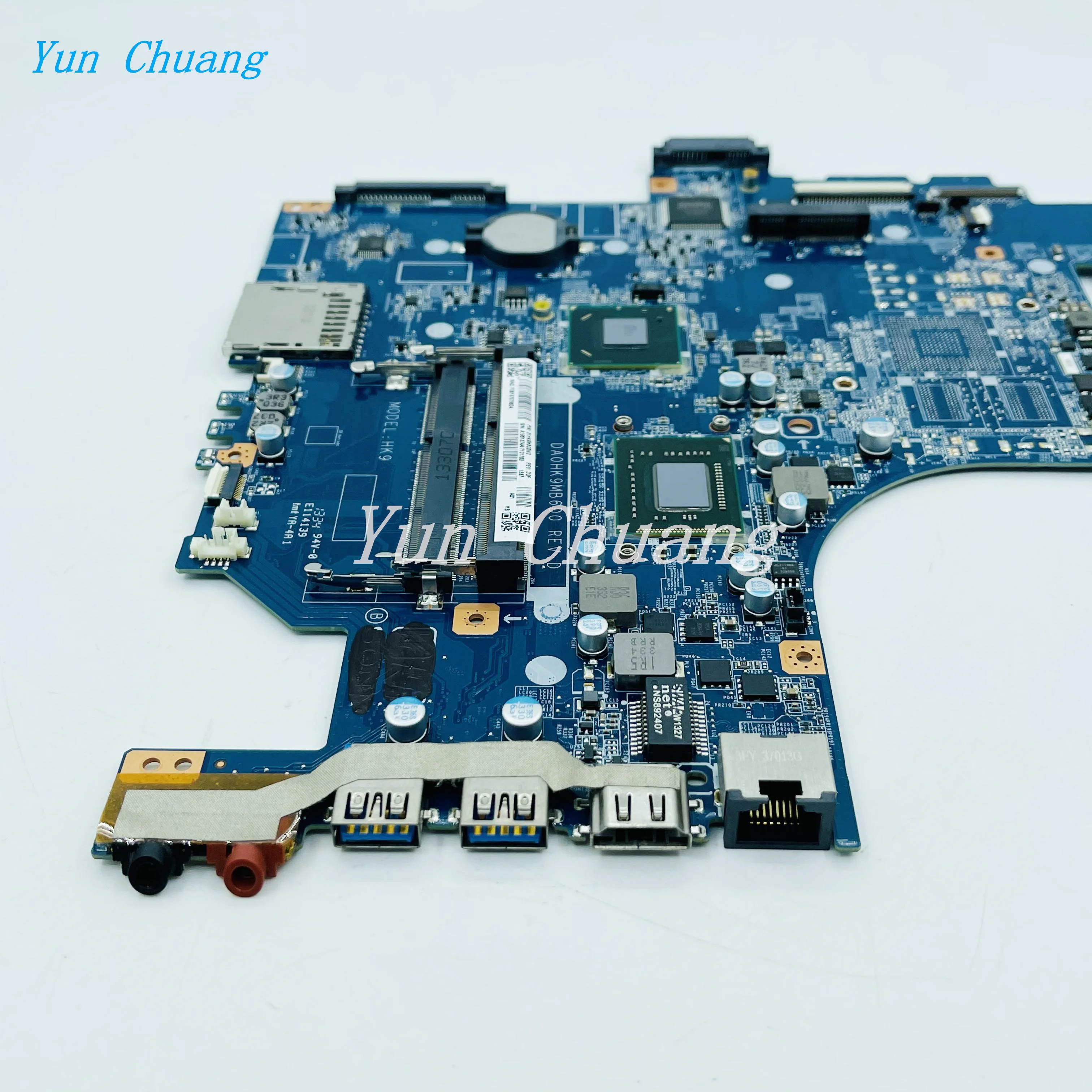 Imagem -03 - para Sony Svf152 Svf152a Notebook Mainboard Da0hk9mb6d0 Sr0xl Ddr3 I53337u Cpu Laptop Motherboard A1945014a