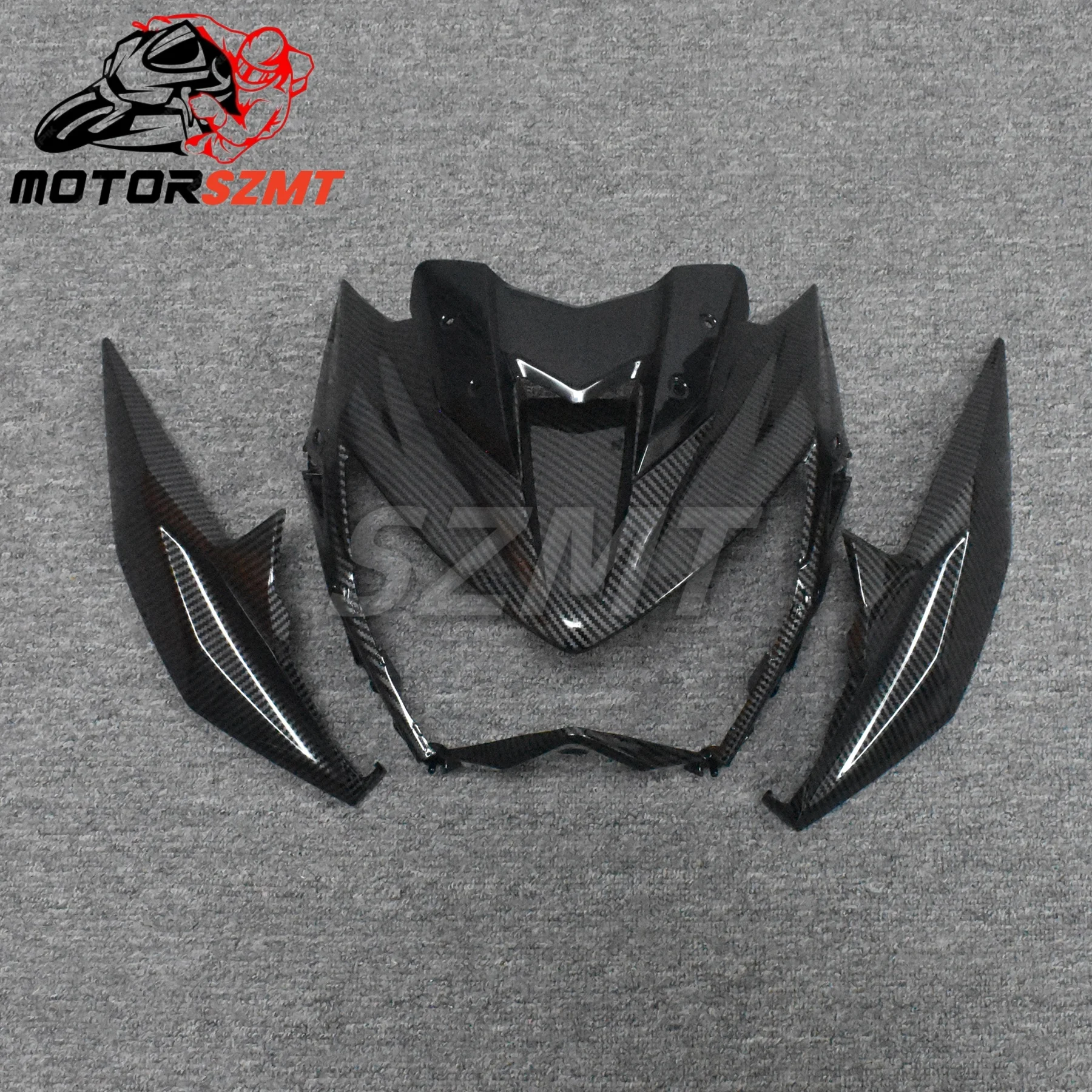 For Kawasaki Full Fairing Kit Z800 2013 2014 2015 2016 Bodywork Cowling Bright black and red gradient style
