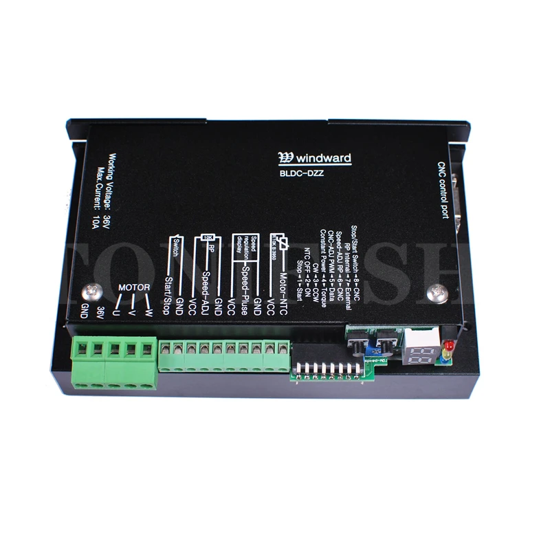 

Бесщеточный привод электрического шпинделя Привод Windward S4225 Поддержка контроллера mach3