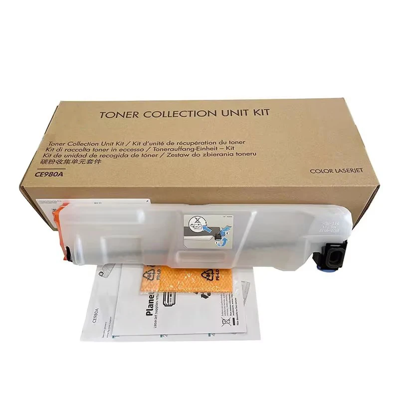 CE980A Genuine Toner Collection Unit for HP LaserJet 5525 5225 775 750 for Canon LBP841 843 9100 Waste Toner Container