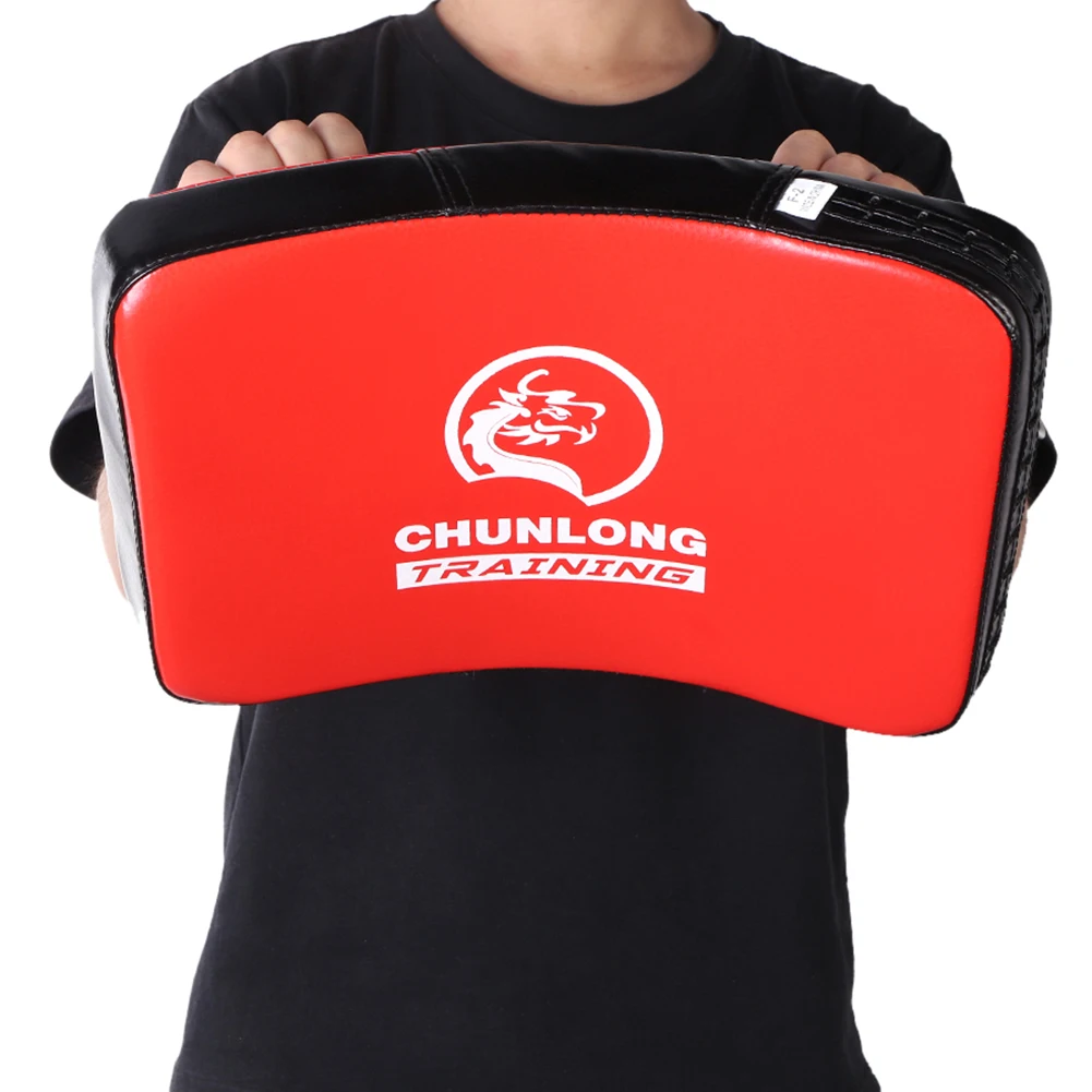 

PU Leather MMA Muay Thai Sanda Karate Foot Target Taekwondo Boxing Kicking Pad