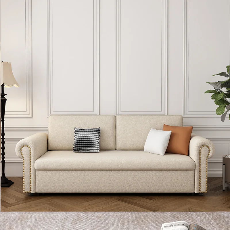 

Beige Luxury Living Room Sofas Designer European Modern Floor Sofa Bed Bedroom Loveseat Nordic Sofa Wohnzimmer Furniture Home
