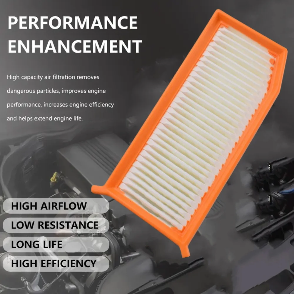 1 قطعة فلتر الهواء يناسب رينو كابتور 0.9 Tce 90 1.2 Tce 120 1.5 Dci 165467674R 165469843R فلتر هواء السيارة عالي الكفاءة #2