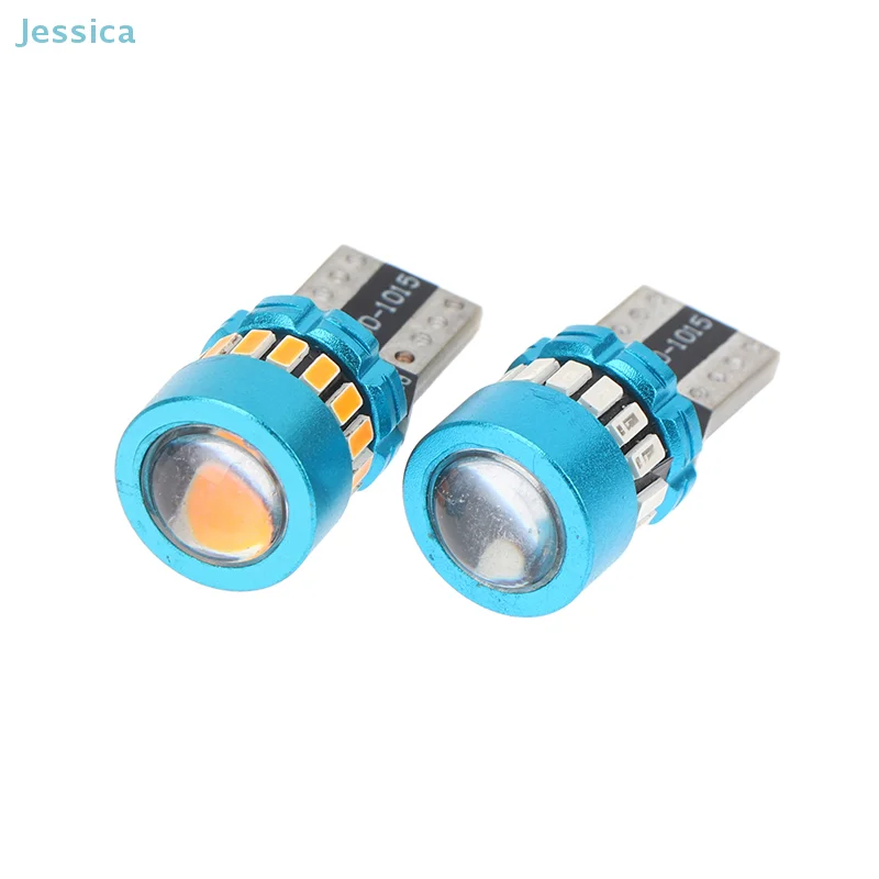 ♥ لمبة إضاءة السيارة T10 LED - مصباح داخلي عالي السطوع للقبة/الخريطة/الباب لتزيين السيارات واستبدالها