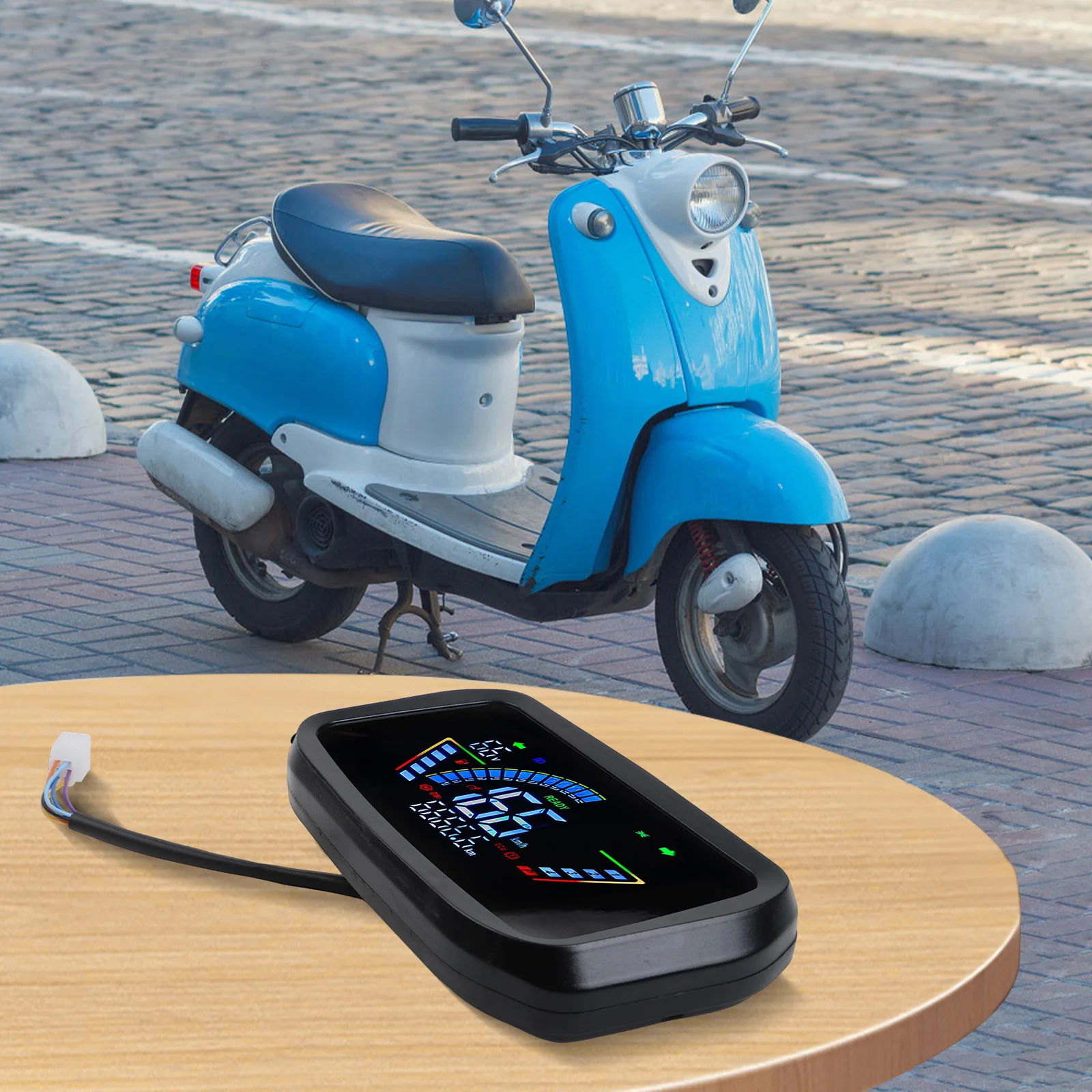 

48V 60V 72V LCD Control Panel Display for Electric Scooter and E-Bike Motor Systems with N7GT Display Standard