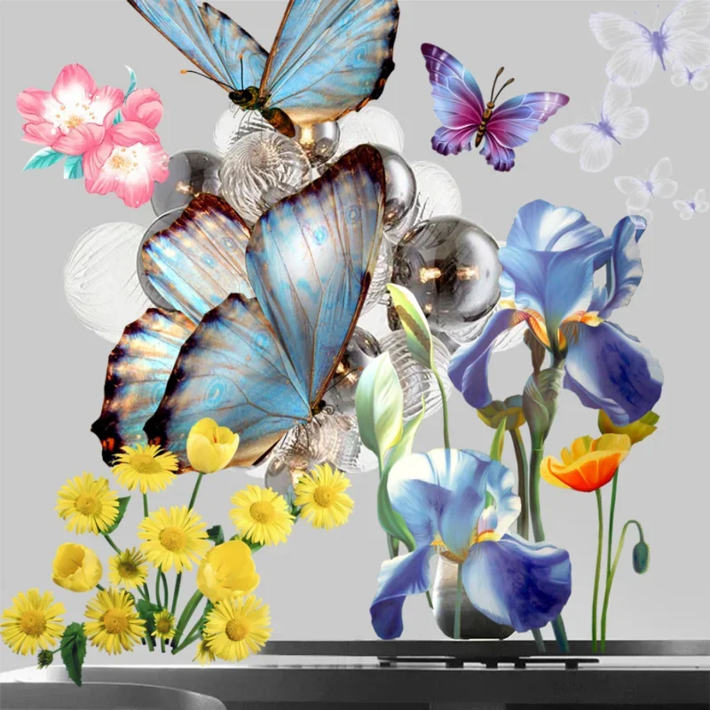 

Nordic Air Bubble Ceiling Chandelier Glass Ball Silvery for Table Dining Living Room Bedroom Pendant Lights Home Decor Fixture