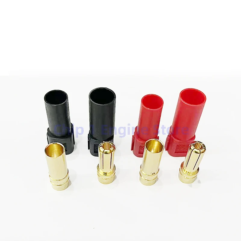 4 Pair For AMASS XT150 Connector Adapter Plug 6mm Female and Male Plug 120A Large Current High Rated Amps For RC LiPo Battery