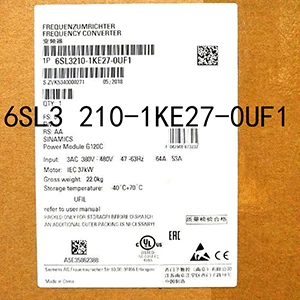 6SL3210-1KE27-0UF1 G120C Power Module 6SL3 210-1KE27-0UF1