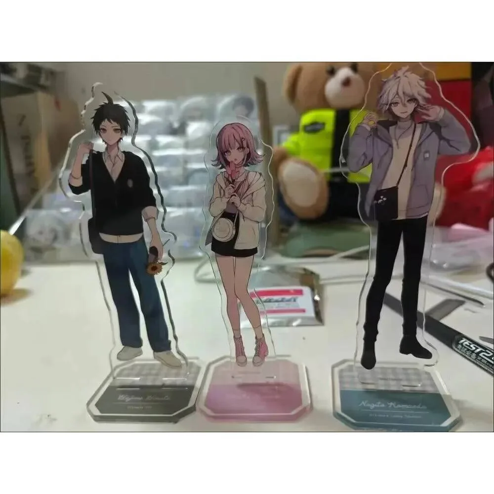 

Danganronpa Nagito Komaeda Kokichi Oma Косплей Коллекция Настольный Декор Стенд Фигурка Акриловый Подвеска Брелок Модель Тарелка Подарок