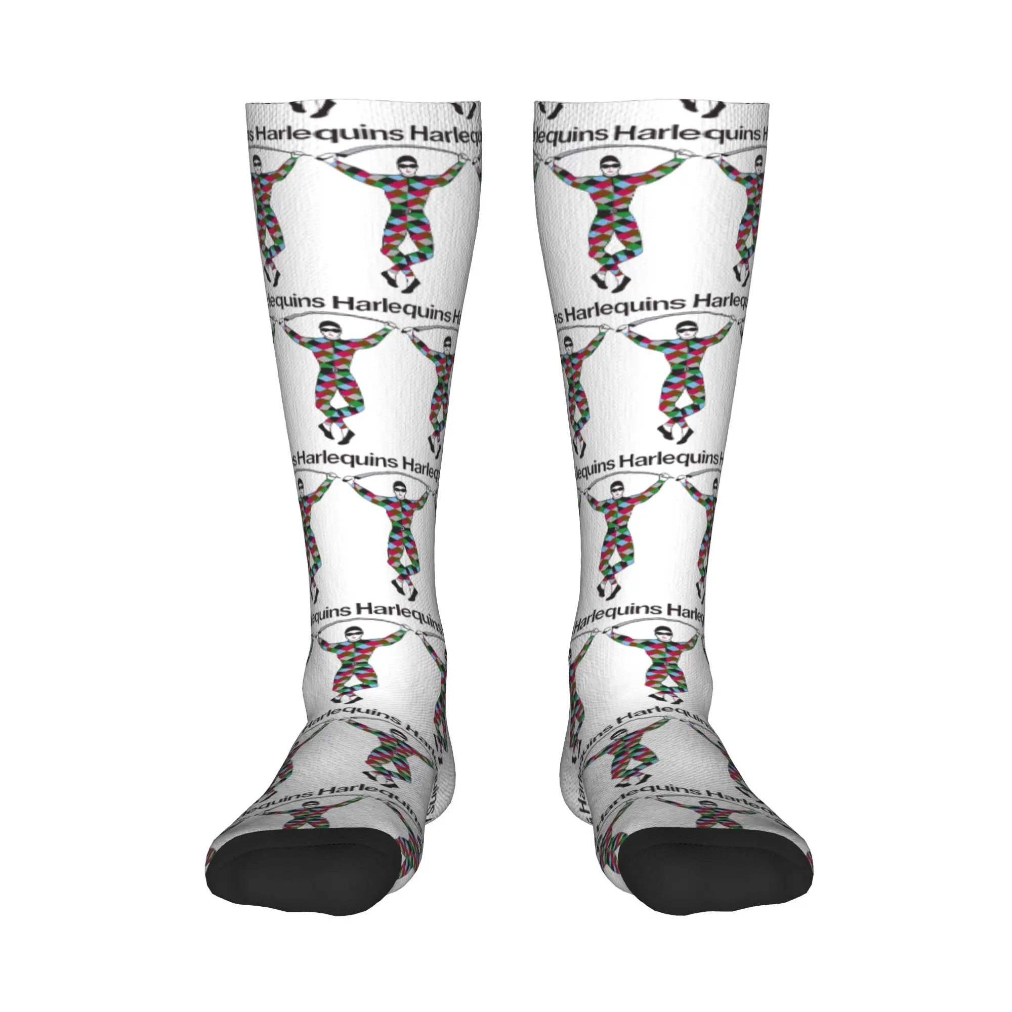 

Всесезонные чулки для экипажа, носки Harlequins-Merch, забавные длинные носки в стиле хип-хоп в стиле Харадзюку, аксессуары для мужчин и женщин, рождественские подарки