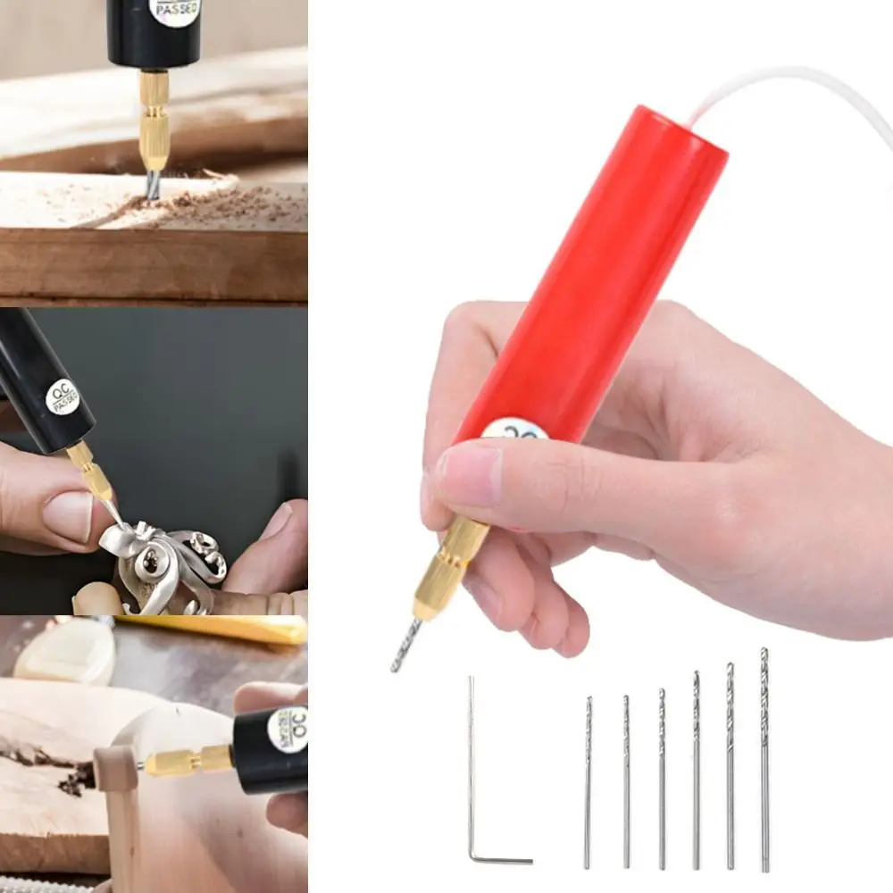 

Versatile Handheld Mini Electric Drill Portable DIY Electric USB Electric Drill Jewelry Engraving Pen Wood Craft Engraving
