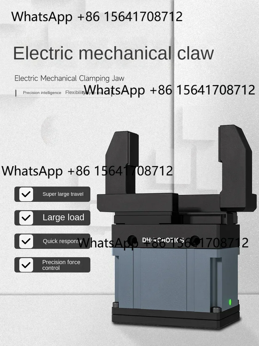 

Peiqi Long-Range Large Load High Protection Parallel Electric Pgi140 Manipulator Claw For Workpiece Clamping And Handling Assemb