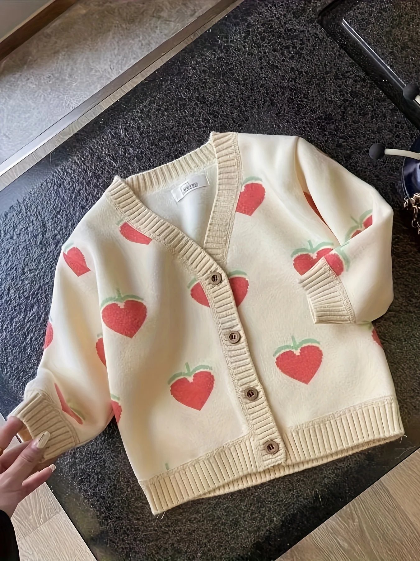 Girls' Knitted Cardigan Spring - Knit Cardigan Infant review and price