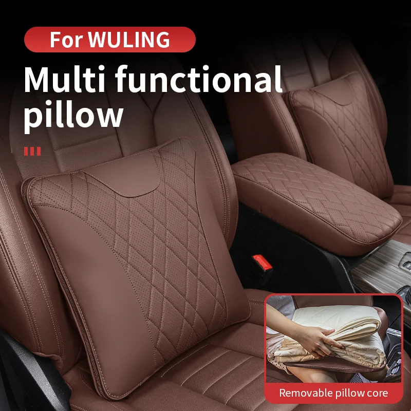 

For WULING Multifunctional pillow four-season soft and skin-friendly car accessories that can be used both in the car and at hom