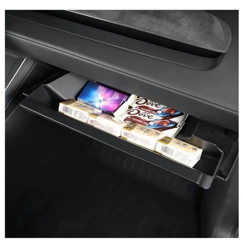 LHD für Tesla Model 3/Y/YL Juniper Highland 2026 Mittelkonsole Handschuhfach Aufbewahrungsbox Auto Beifahrerseite Aufbewahrungsbox Zubehör – Detail 8