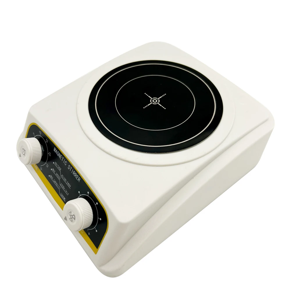 

Small timer speed regulating magnetic stirrer for laboratory use 2200rpm brushless motor ABS aluminum material