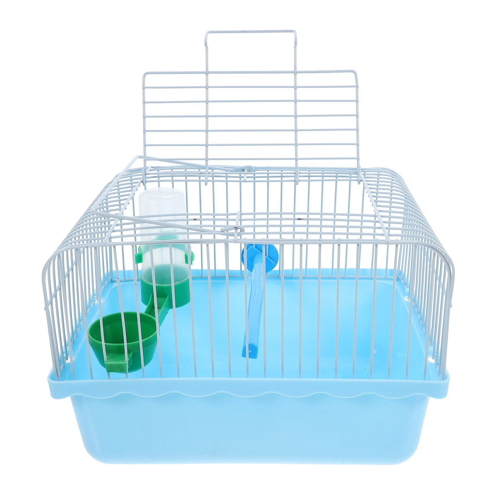 Spacious Bird Carrier for Travel Portable Bird Travel Cage with Perch Food Box Waterer Parrot Outing Carrying Cage Lightweight