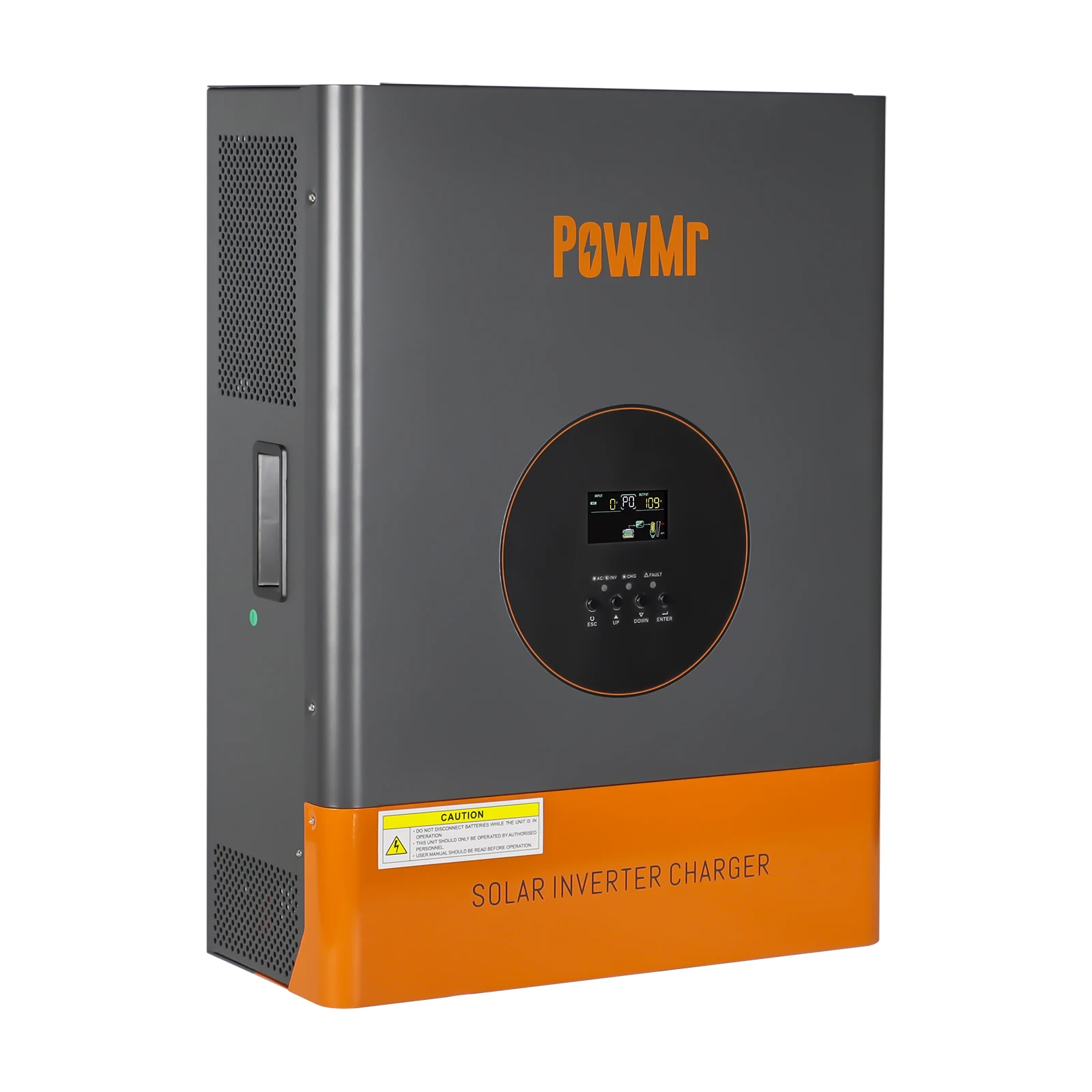 PowMr 5KW 10KW 48V Spilt-Phase Hybrid Inverter 120V/240V Low-Frequency Inversor 120A MPPT Controller Max PV 5400W fit LifePo4 Batteria for Home image 6