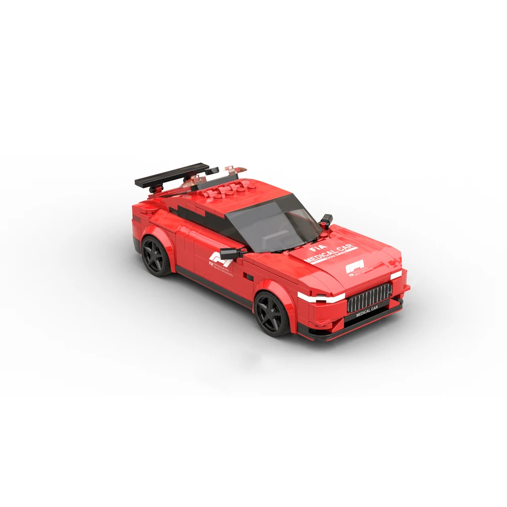 

327 шт., Детский конструктор MOC Speed Champion GT63S F1 2023
