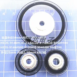 Photoelectric encoder grating ABZ/for HEDS-9140#G00 C00 E00 A00  H00 B00 T00 100/200/500/400/360/1000/2000cpr encoder disk 1pcs