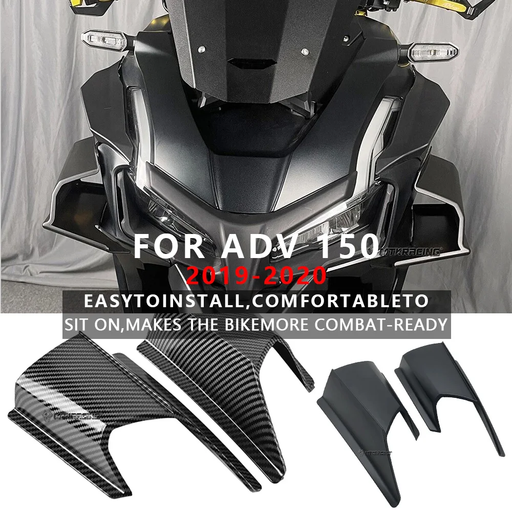 FOR HONDA Motorbike Front Side Spoiler Wing Protector Wing Cover ADV 150 Front Decorative Cover ADV Side Winglet