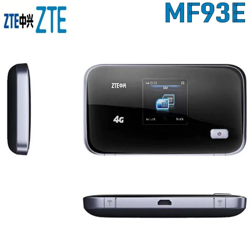 4G FDD TD-LTE 모바일 와이파이 라우터 ZTE MF93E