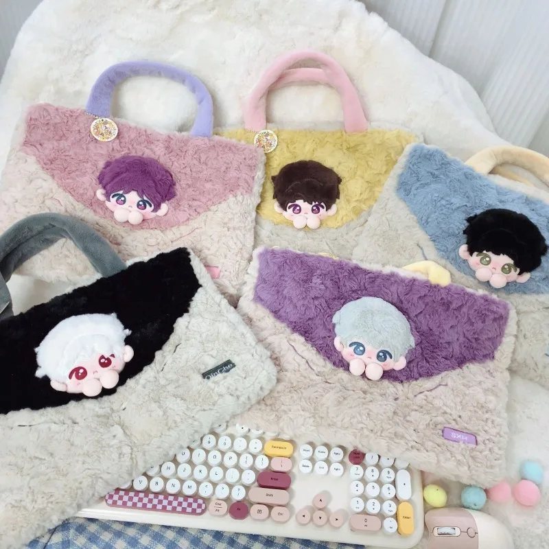 

Game Anime Love and Deepspace 14 Inches Laptop Bag Handbag Cosplay Cartoon Xavier Zayne Rafayel Sylus Caleb Cute Xmas Gift