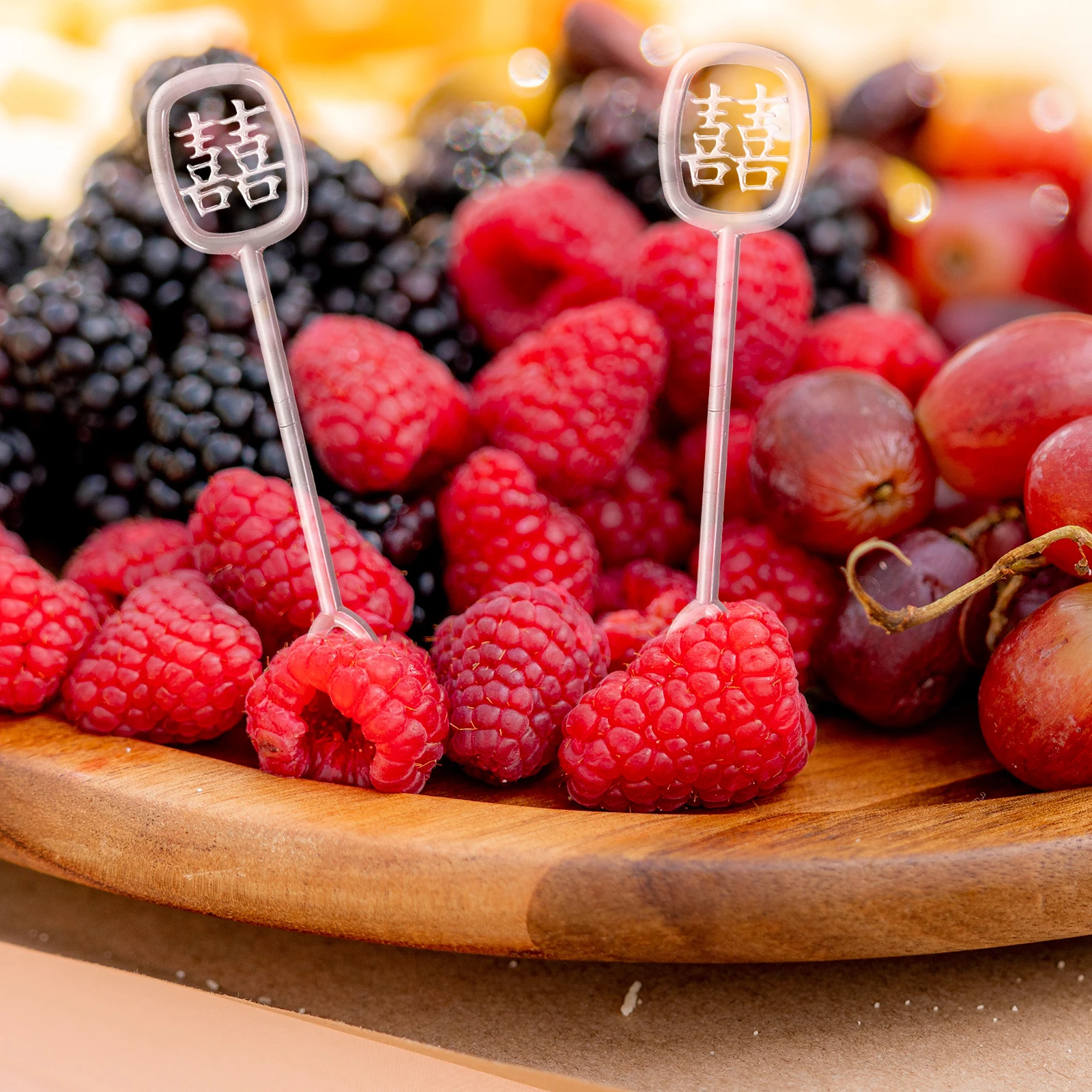 

Fruit Fork Plastic Mini Forks Party Picks Appetizers Small Cute Fruits 's Fine