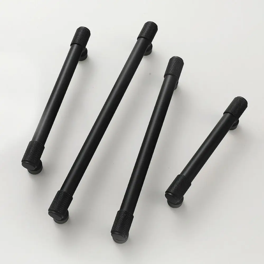 Simple Aluminum Alloy Cabinet Knob Pull Modern Style Drawer Handles Door Handles For Wardrobes