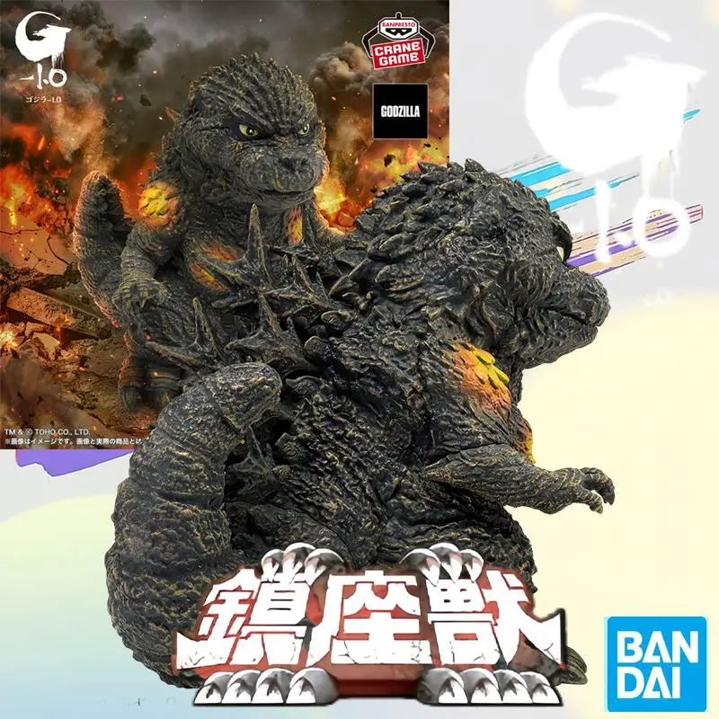 Original Bandai Banpresto Enshrined Monsters Godzilla 2023 Shell Impact Color Ver. Godzilla Minus One Figure Collectible Model