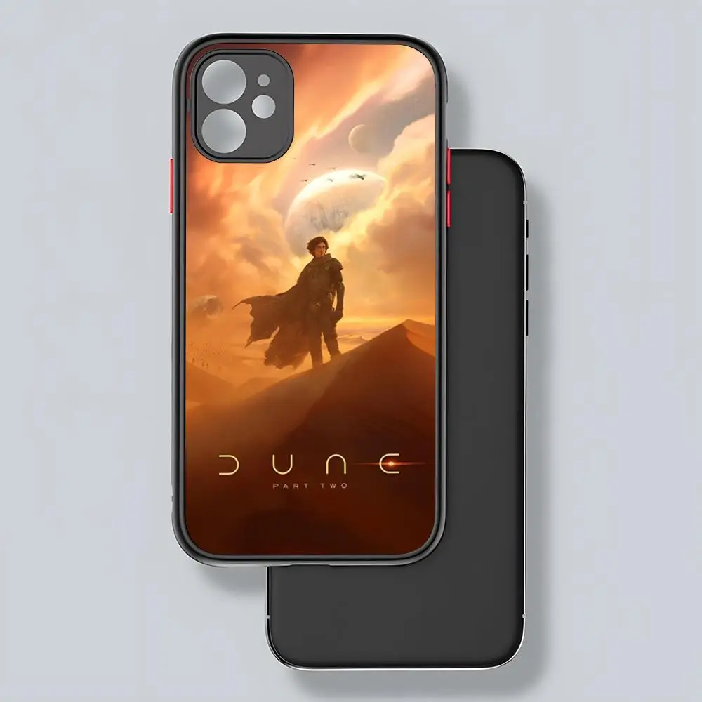 Movie Dune Phone Case Potdemiel Matte Transparent For 16 15 IPhone 12 11 13 Pro Max X XR X Back Cover