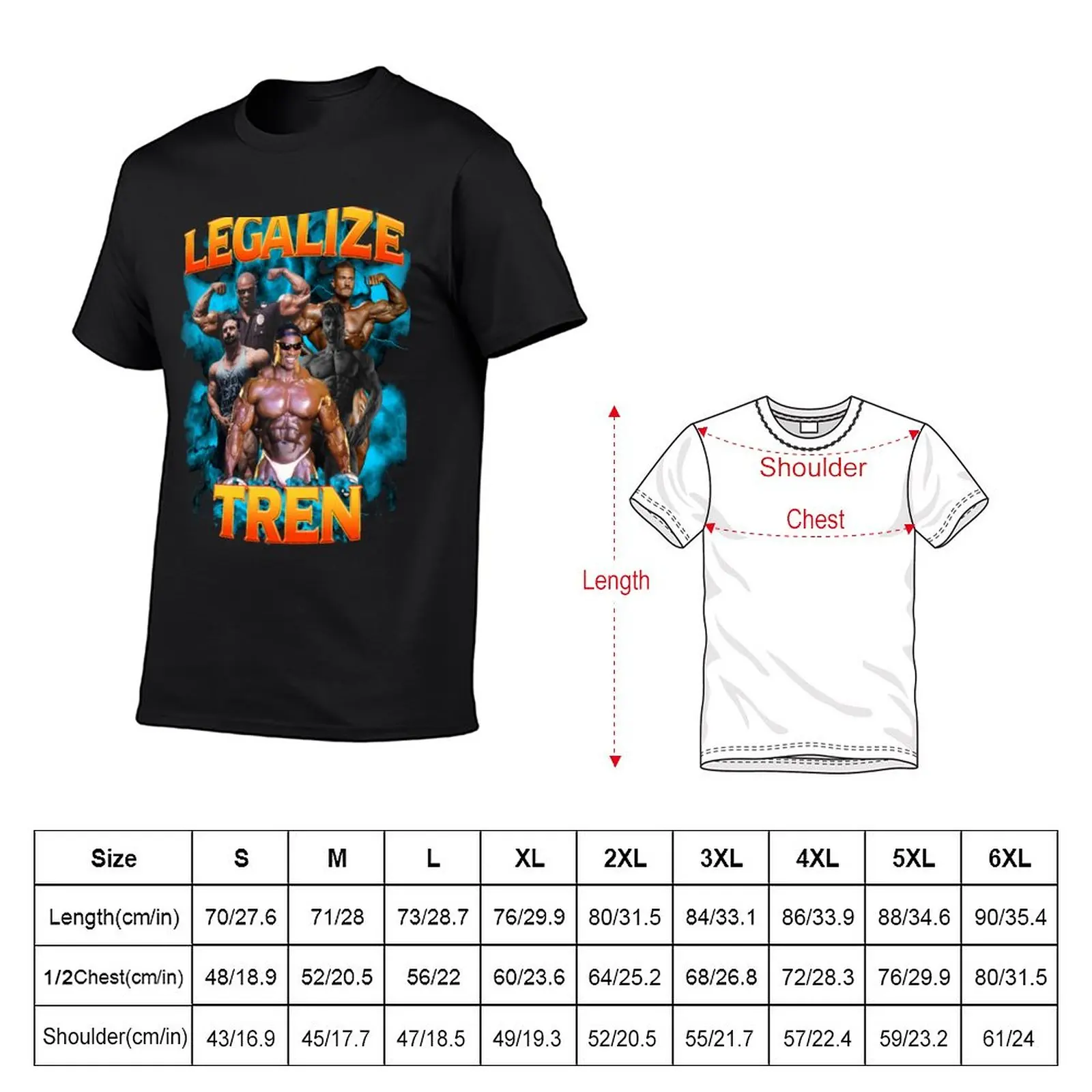 New Legalize Tren 2 T-Shirt man clothes Anime t-shirt t shirt for men