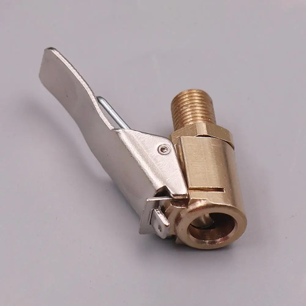 

Автомобиль Грузовик Латунный воздушный насос Клапан Патрон Клапан для шин 8 мм Зажим Автомобильный двигатель Велосипедный разъем Адаптер для колес Автоматический зажим Насос R1E6