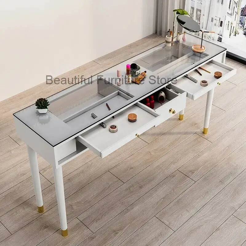 

Living Simple Office Nail Manicure Table Room Prosthetic Women Manicure Table Professional Mesa Manicura Salon Furnitur YN50MT