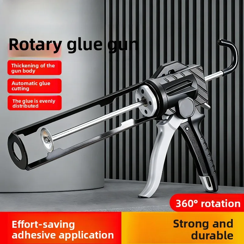 1pc Glue Gun, Multi-functional Effortless Automatic Glue Cutting and Application Gun Professional-grade Thick Durable Effortless
