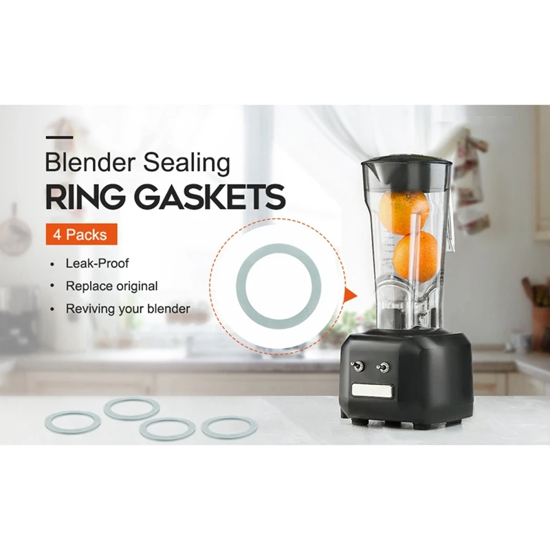 Junta de sellado de goma para Oster y osterzer, junta tórica de repuesto para licuadora