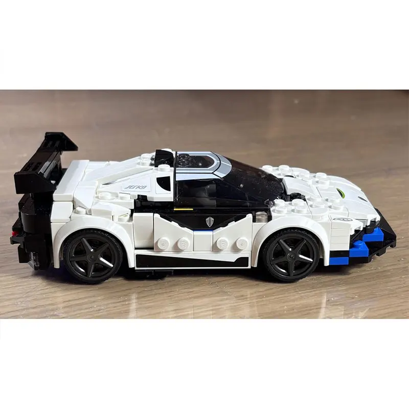 225 pièces MOC- 214604   Lamborghini Huracan STO voiture supercar Technique véhicule figurines classique rallye coureurs blocs de construction jouets pour