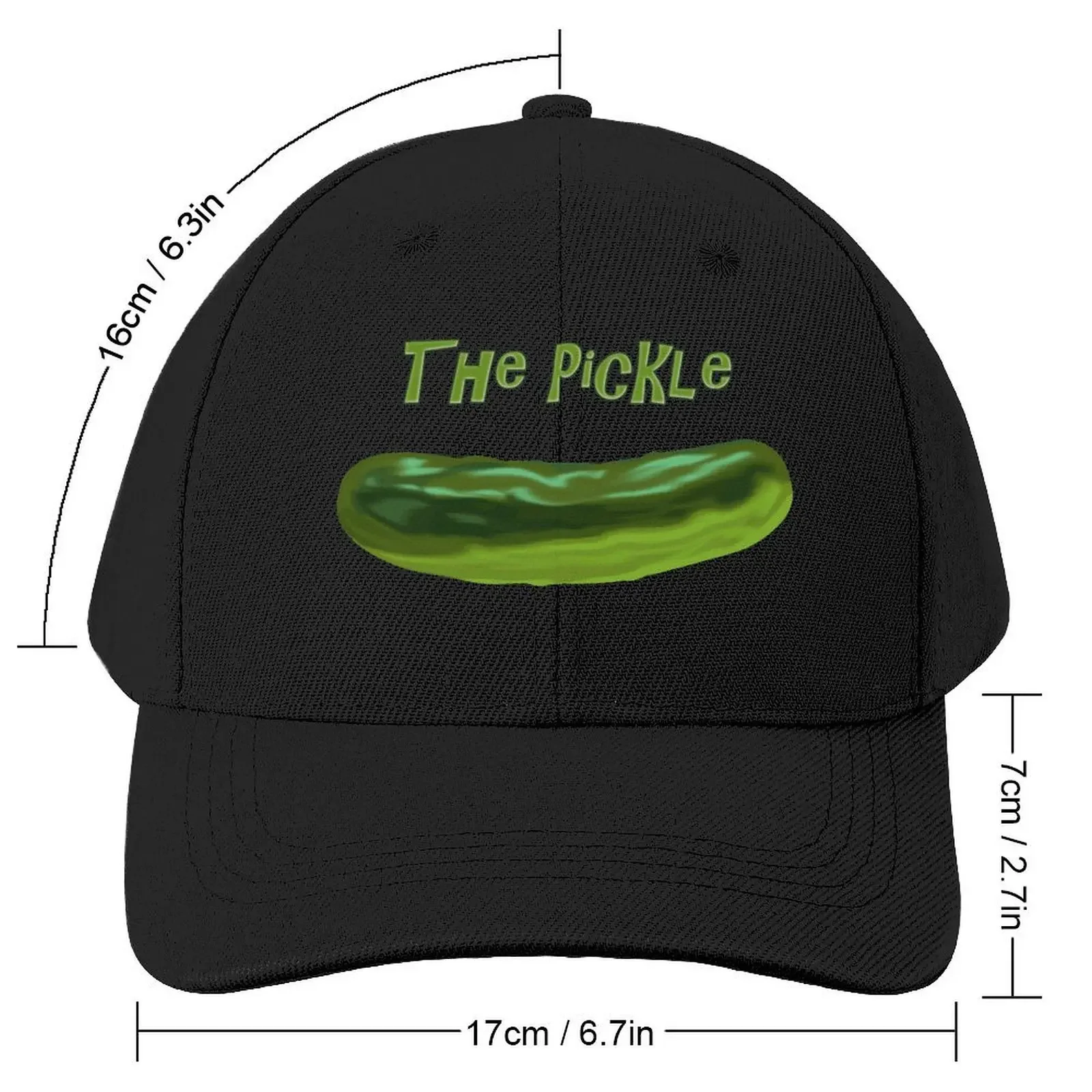 the pickle Baseball Cap Military Cap Man Rave Caps Male Women's