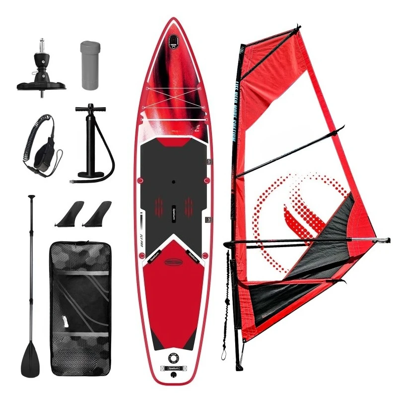 Stand-up Surf Paddle Board Water Surf Windsurf Board Universal Base with Accessories Inflatable Windsurf Paddle Board Surfboard