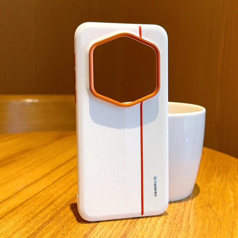 For Honor Magic 7 6 RSR Porsche Design Case Fashion PU Leather Skin Protective Back Cover Case For Honor Magic7 RSR Phone Shell