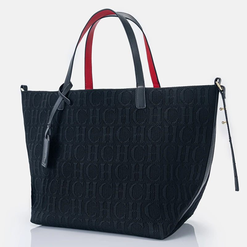 

CH Classic Models of Women's Shoulder Bag Solid Color Fashionable Versatile Large-capacity Handbag Elegant Shopping Ladies Bag