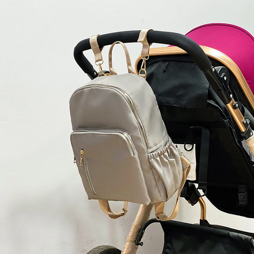 

Рюкзак для детской, легкая водонепроницаемая сумка для подгузников для коляски, изолированная сумка для бутылочек с молоком, органайзер для детских принадлежностей, подвесная сумка для коляски