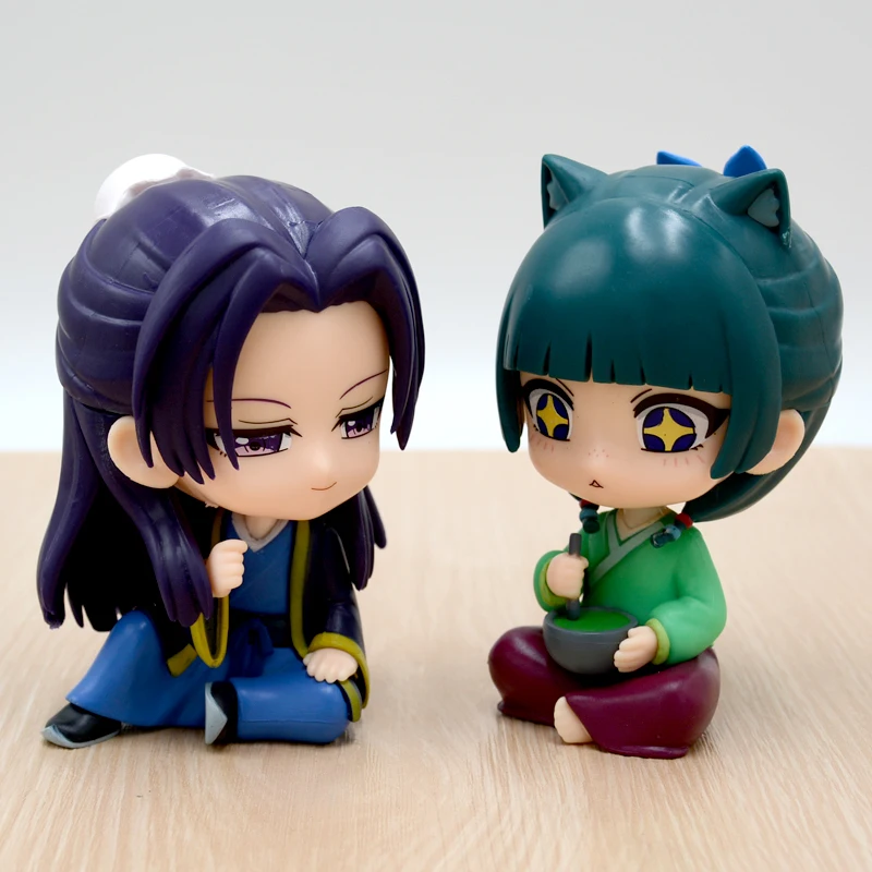 Disponibile: The Apothecary Diaries - Mini Figurina Maomao Jinshi, Accessori Anime, Giocattoli Kawaii da Scrivania, Ornamenti per Auto, Modellini Regalo