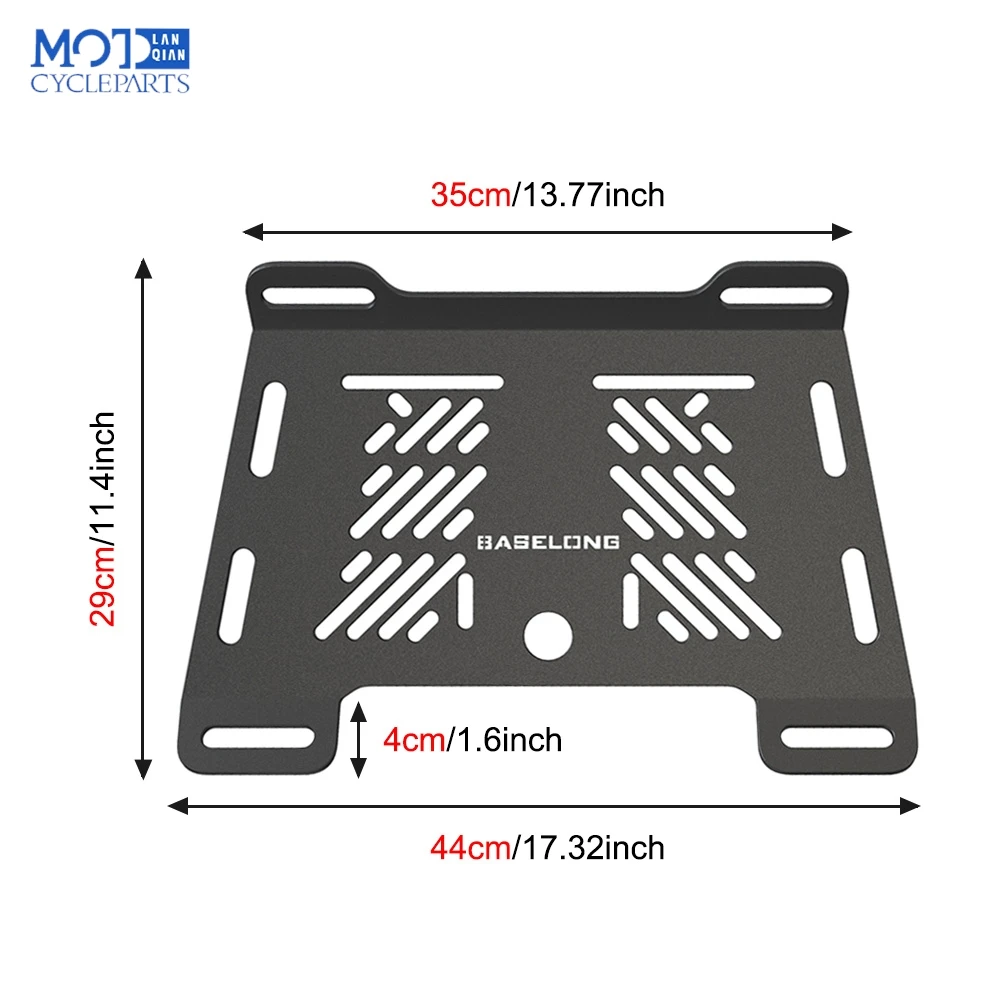 Motorcycle Accessories For Honda Transalp XL700 XL750 XL600 XL650 TRANSALP 650 650 Rear Enlargement Rack Luggage Rails Tail Rack
