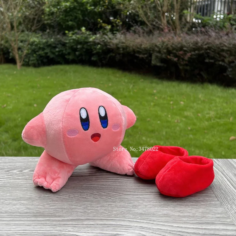 16 см Kirby Star Allies Босиком Большие ноги Kirby Bigfoot Плюшевая милая мягкая игрушка Кукла в подарок