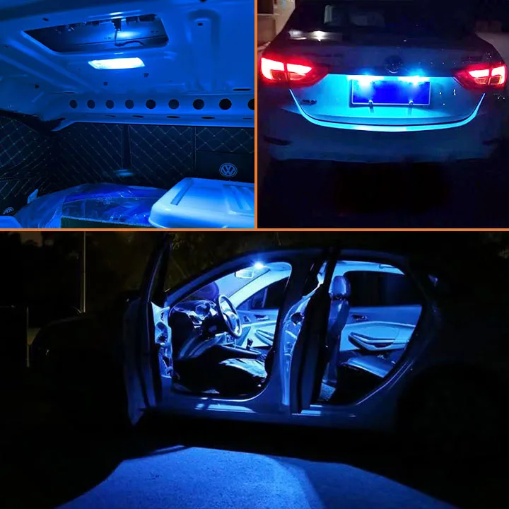 12 قطعة لشركة هيونداي توكسون MK1 1 I JM 2004 2005 2006 2007 2008 2009 لوحة مصباح Canbus LED لمبة الداخلية طقم إضاءة داخلي #3